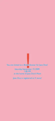 bridal shower - floral